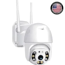 Two-Way Audio 1080P WiFi Security Camera - Clear Night Vision, Easy Setup