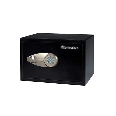 SentrySafe Safe with Digital Keypad Lock, Steel Safe with Interior Lining and...