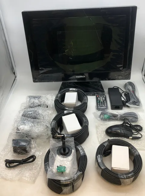 Lorex High Resolution Camera System, 4x Camera Cables 20" LCD Monitor 320GB DVR