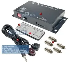 Mini HD SD Quad Surveillance Video Recorder For 1080p 720p Cameras