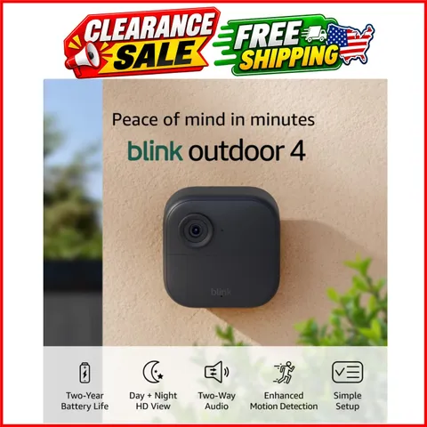Outdoor 4 – Wireless smart security camera, two- battery life, two-way talk. ...