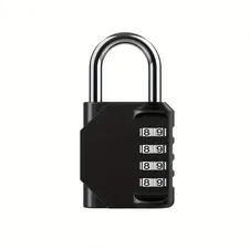 1Pc/2Pcs Password Lock Combination Lock 4 Digit Outdoor Waterproof Padlock for S