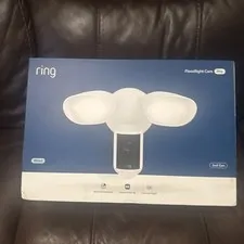 Ring Floodlight Cam Pro Wired 2nd Gen Retinal 4K White NEW