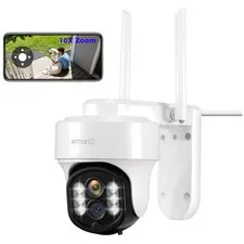 Smart Home 10X Zoom Security Camera, 2K HD, Motion Detection