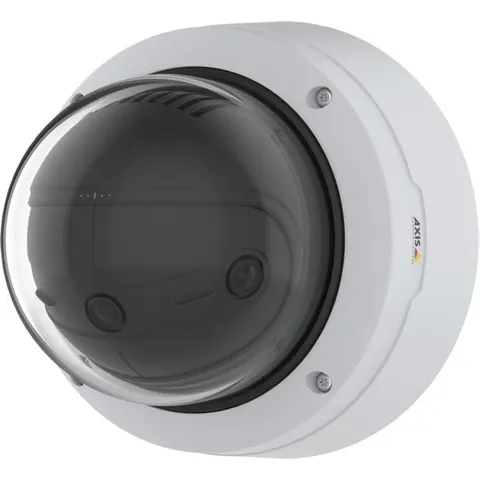 AXIS Panoramic P3818-PVE 13 Megapixel Outdoor 4K Network Camera - Color -...