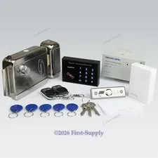 DIY RFID Access Control System Kit+ Electronic Lock+ 2Remote Controls+ Doorbell