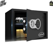 NEW 1.6 Cu Ft Fireproof Safe Box Digital Keypad Home Office Security Safe