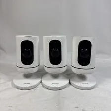 Lot of 3 Vivint Ping Indoor 1080p Wi-Fi Security Cameras V-CAM1 No Cords Works