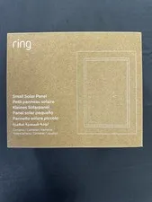 NEW Ring Small Solar Panel USB-C White for Stick Up Cam & Spotlight Cam Sealed