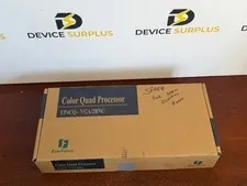 Everfocus EP4CQ-VGA/2BNC Color Quad Processor 4 Channel New