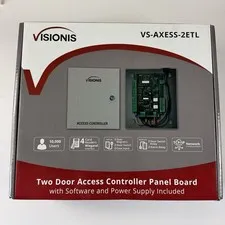 Visionis VS-AXESS-2ETL Two Door Access Controller Panel Board W/ Software New