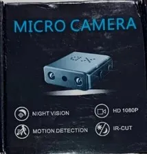 Micro Camera Rechargable Battery HD1080p
