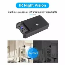 Mini Camera Wireless WIFI 1080P DVR Night Vision 180° Rotatable 5H Battery