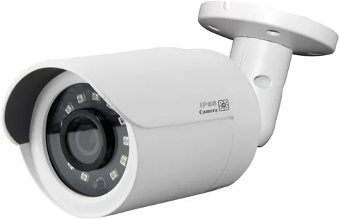 4MP PoE IP Bullet Outdoor Camera, 2.8mm Wide Angle, H.265, IP66 Weatherproof,...