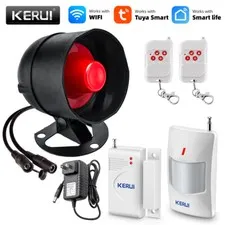 KERUI Wireless Home Shop Alarm Security System Alert Garage Burglar Door Sensor