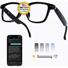 Lentes de Traducción Bluetooth Inalámbricos Inteligentes AI para Hombres/Mujeres
