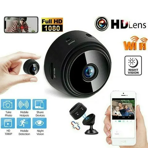 Mini Wireless Record Camera WiFi IP Home Security DVR Night Vision HD USB 1080P
