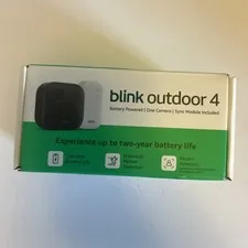 NEW Blink Outdoor 4 One Camera System with Sync Module B0DHLSZXQD 840414631670