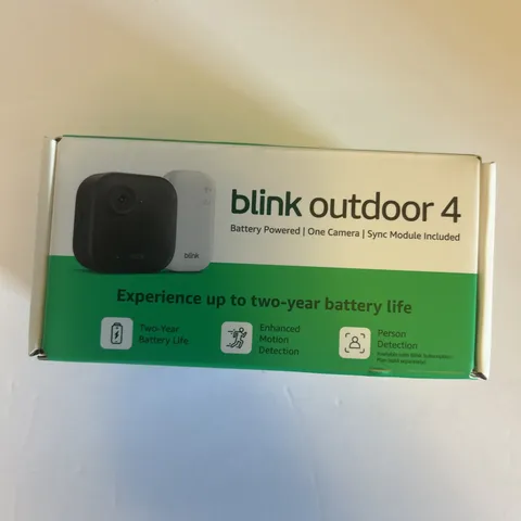 NEW Blink Outdoor 4 One Camera System with Sync Module B0DHLSZXQD 840414631670
