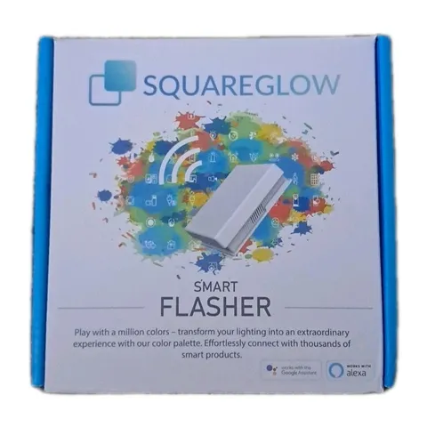 Squareglow Smart Flasher WI-FI Enabled Visual Alert System Wireless ,Expandable