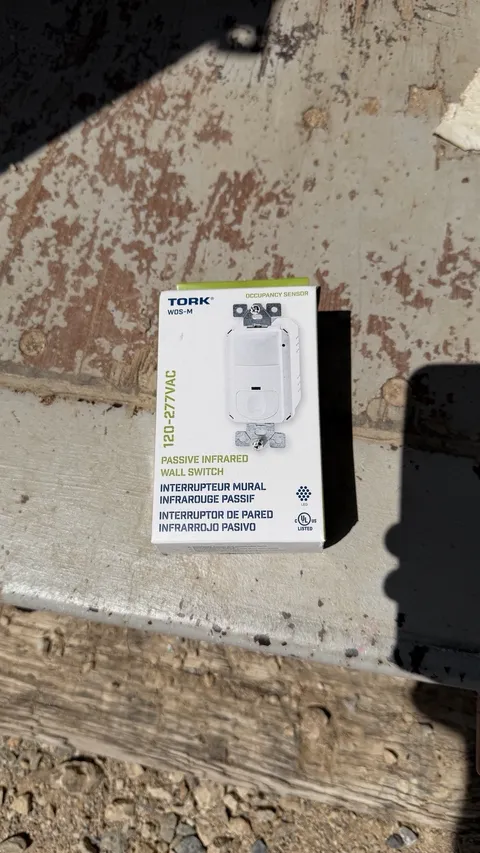 TORK WOS-M Occupancy Sensor Passive Infrared Wall Switch