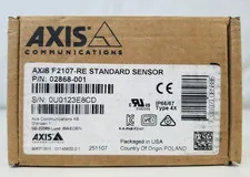Axis Communications F2107-RE 5MP Standard Sensor NEW OPEN BOX