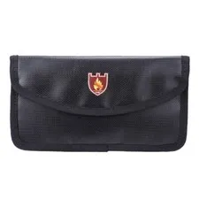 1PC Travel Money Bag Document Bag with Lock Fire Fireproof Document Case
