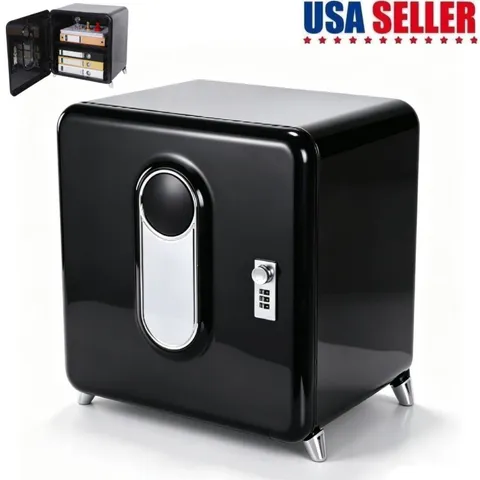 Combination Lockable Document Storage Box, Office Supplies File Organizer