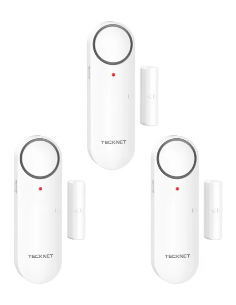 Door Alarms When Opened, Window Door Alarm for Kids Safety, 2-in-1 Alarm & Ch...