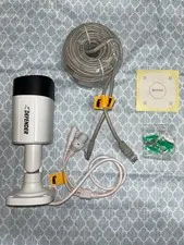Defender Sentinel 4K PoE Security Camera NS8MPCB1 w/ Ethernet Cable Tested
