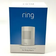 Ring Alarm Motion Detector 1st Gen 4SP1S7-0EN0 Open Box White Z-Wave Plus (Q)
