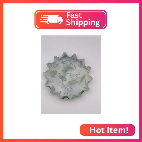 Andreas Silicone LP4-GGHB Gail Green Herb 4" Lillie Pad