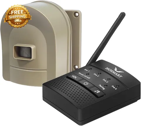 1/2 Mile Driveway Alarm Wireless Motion Sensor System Driveway Sensor