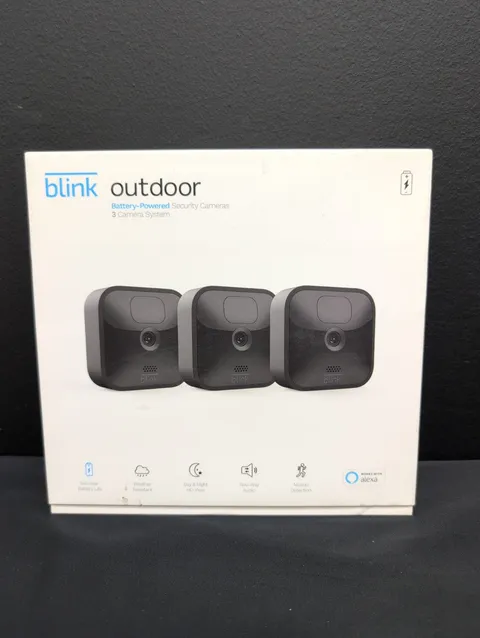 Blink Outdoor 3rd Generation Battery Powered Wireless Security Camera 3Pack