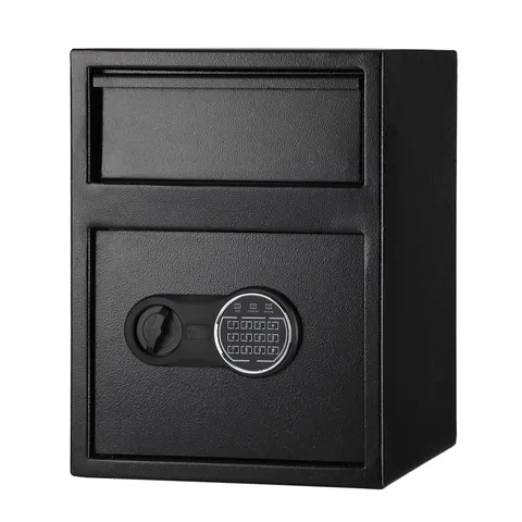 Depository Safe Digital Depository Safe Box, Electronic Steel Safe with Keypa...