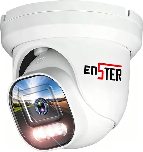 ENSTER 8MP 4K PoE Security Camera Outdoor Full Metal Compatible ONVIF & RTSP NEW