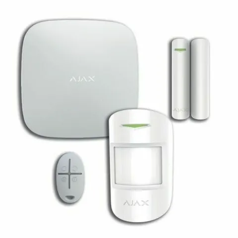 Ajax Hub Kit Starter - AJHUBK Wireless Home Alarm (GSM+Ethernet) White