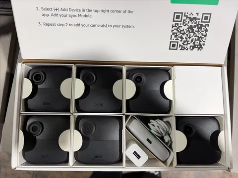 Blink Security Cameras 6 Camera Set Outdoor 4 XR with Sync Module HD Wireless