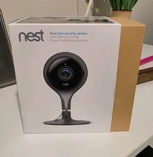 New Open Box Google Nest A0005 NC1102ES Cam Indoor Security Camera 1st Gen - NIB