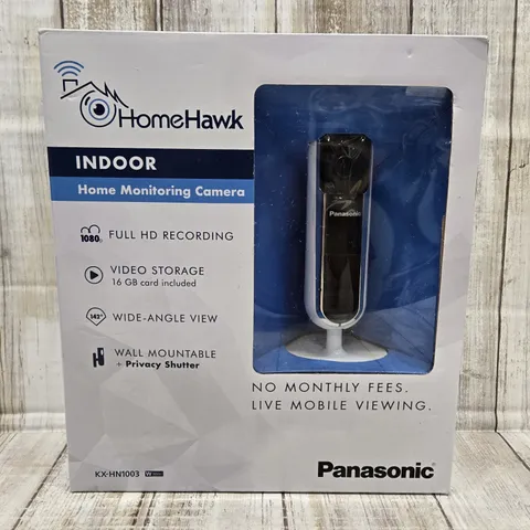 Panasonic Homehawk Indoor 1080p HD Smart Home Monitoring Camera With 16GB Micro