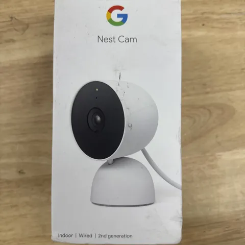 Google Nest Security Indoor Wired Camera 2nd Generation Night Vision w/ Alerts