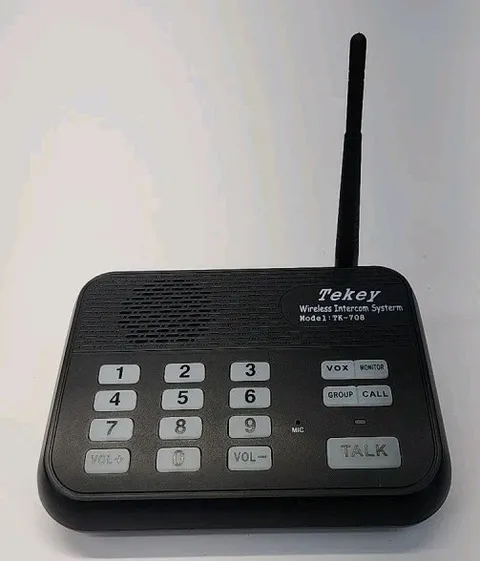 Tekey TBOX TK-708 Multi-Channel Long Range FM Wireless Intercom System Box Only