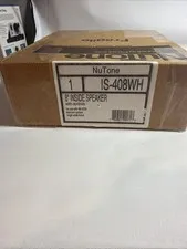 NuTone IS408WH White 8" Indoor Intercom Speaker