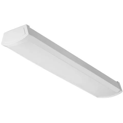 Lithonia Lighting 2 Foot LED Light Fixture, 24-Inch, 3000K Warm White