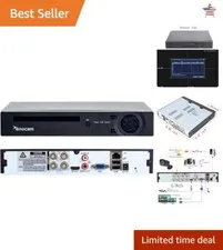 High-Definition 4-Channel Surveillance DVR with Dual-Stream Design and XMEYE App