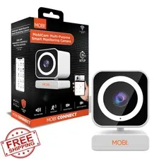 MOBI 1080p Wi-Fi Security Camera White