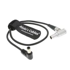 DC Right Angle To 2 Pin Male Cable For Teradek ZCAM E2 Series Tilta Plate
