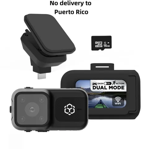NEW-YADA BEON PLUS 2-in-1 Dash/Body Cam 1080p, Voice Control App BEON1BK