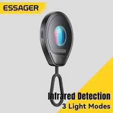 Portable Hidden Camera Detector – Anti-Spy Infrared Lens Finder for Trav
