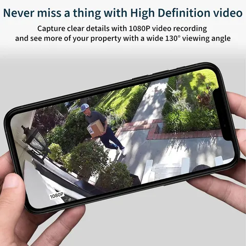 Arlo Essential Spotlight Camera - Wireless Security, 1080p Video, Color -  White